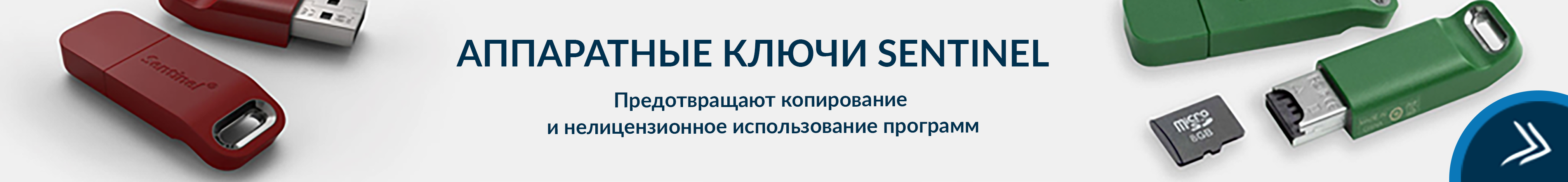 Аппаратные ключи Sentinel